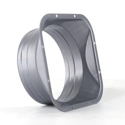 100/150/200/250mm Flange Ducting Hose Connector Air Ventilation for Kitchen Hood Ventilator Pipe Connecting Exhaust Outlet