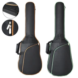 101 x 34 x 5cm Electric Guitar Case Colorful Edge Gig Bag Double Straps Pad 8mm Cotton Thickening Soft Cover Waterproof Backpack