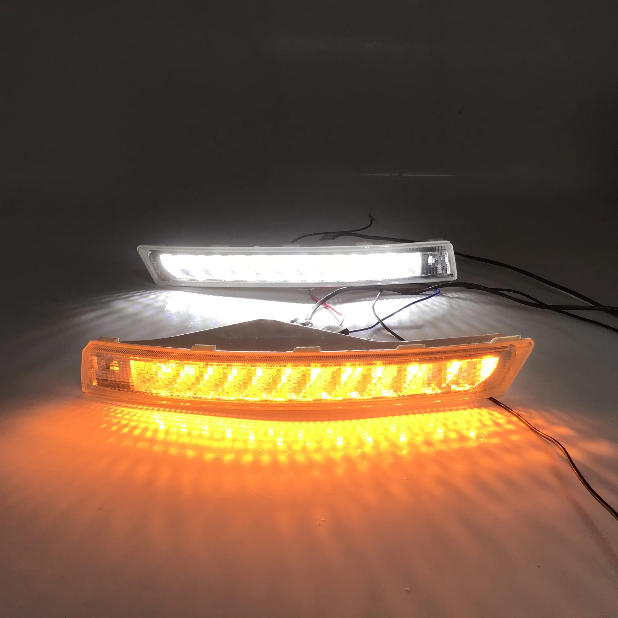 

led sequential turn signal + daytime running light drl driving light for volkswagen passat b6 R36 VW variant 3C 2007-2011