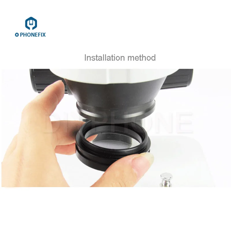 UV Öl Rauch Control Staubdicht Öl Proof Schützende Abdeckung Glas Objektiv für Mikroskop Scratch Prävention Glas für Ziel objektiv
