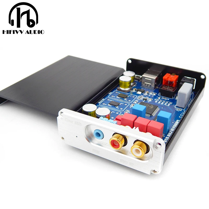 HiFi Audio USB DAC Of CM6631 es9023 Decoder USB to coaxial Optical fiber rca amplifier sound card Digital interface