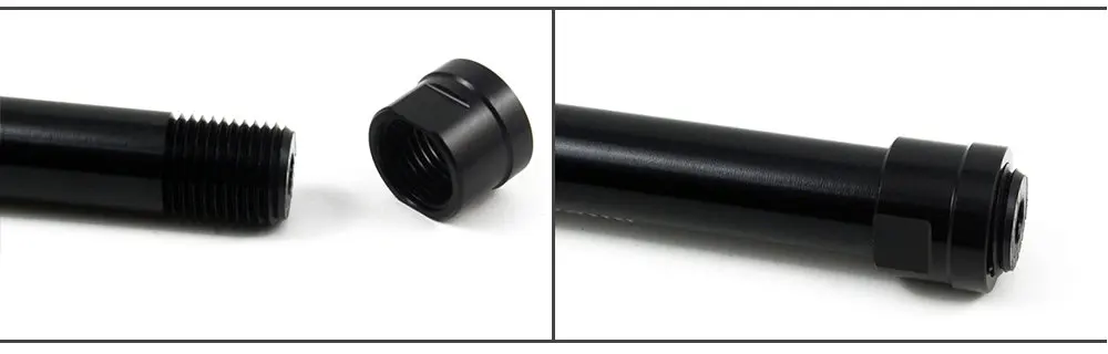 HEPPE MTB Rennrad Steckachse Mutter M12 M14 M15 Gewinde Achsmuttern Fahrradnabenrohr Welle Spießkappe für P1.0/1.25/1.5/1.75mm Thru Alxe – Detail 37