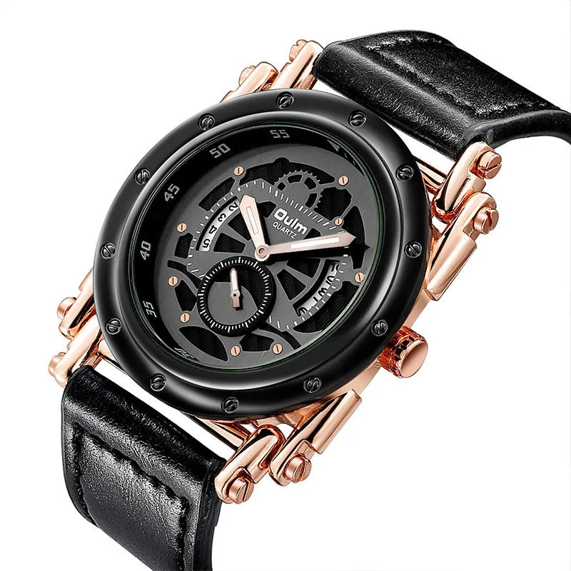 

2021 Personality Mens Watch Calendar Luminous Belt Watch Fashion Foreign Trade Quartz Watches for Men Relogios Birthday Gifts