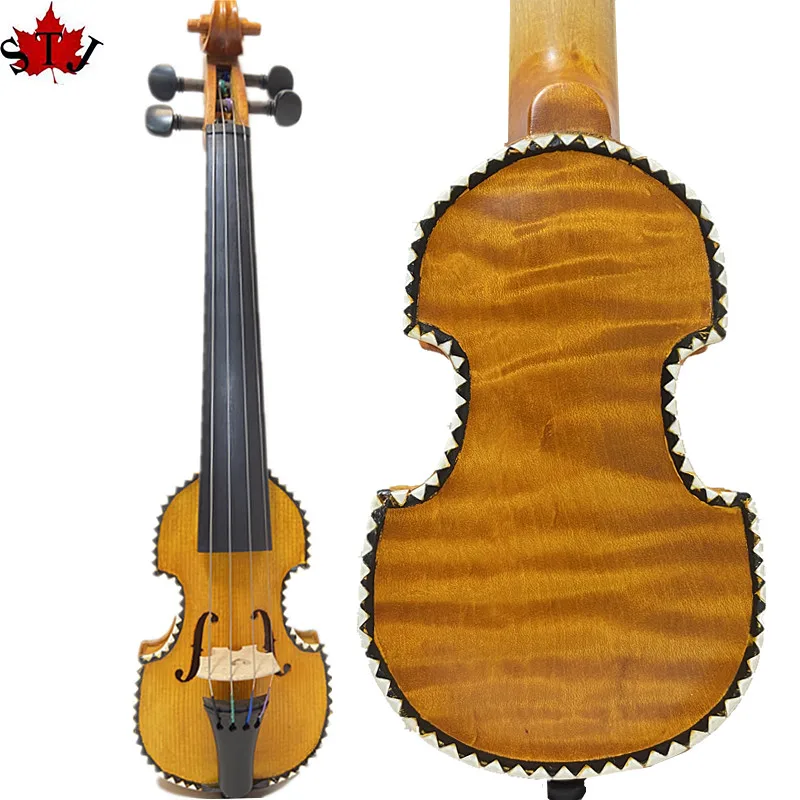 

Baroque style Pochette SONG brand handmade violin 5 3/4",carving neck，great and beautiful sound,#14030