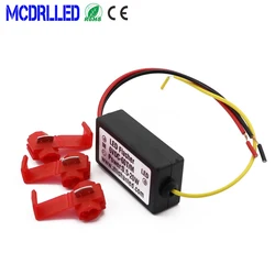 2PCS Auto Flash Strobe Controller For Car LED Turn Signal Control 6-12V Relay Harness Dimmer On/Off Car Light Accessories