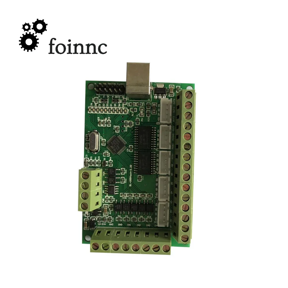 MACH 3 Green 5 Axis100Khz USB Interface Board CNC Motion Control Card for Engraving Machine