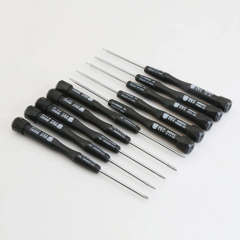 BST-8800C Precision screwdriver Set 10 in 1 For Macbook Pro Laptop For Samsung Cellphone Repair Tool