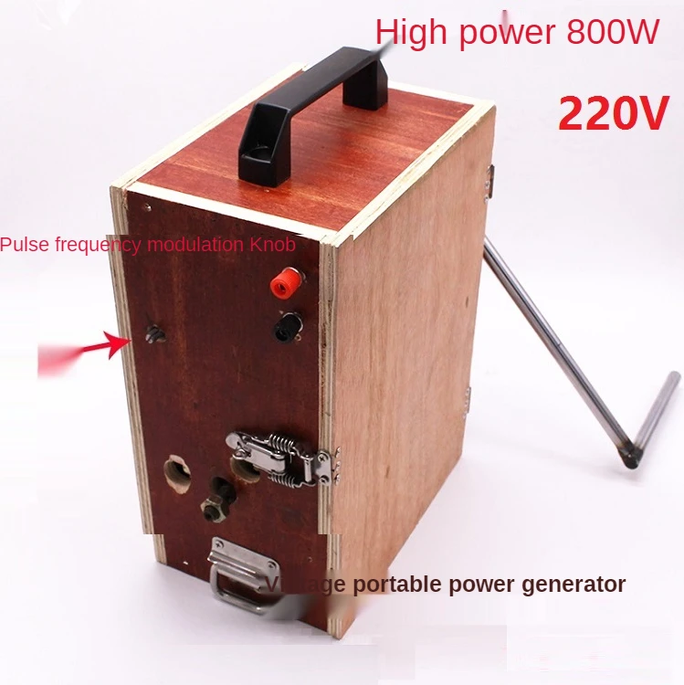 가정용 와트 AC 영구 자석 브러시리스 고출력 발전기 기어박스 커스텀, 220V, 800W