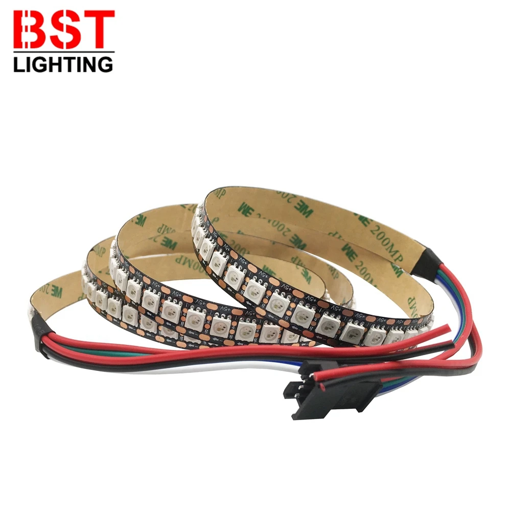 

5m/Roll WS2813 WS2812B Update RGB Led Strip Light 30/60/144 Pixels/Leds/m Dual-Signal Led Individual Addressable WS2812 IC DC5V