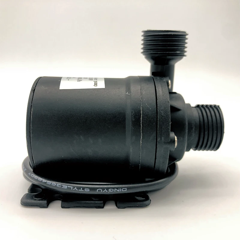 800L/h Mini DC 12V 24V 19W Water Pump 8000rpm 5.5m Lift Brushless Motor Ultra Quiet Submersible Pump for Cooling system