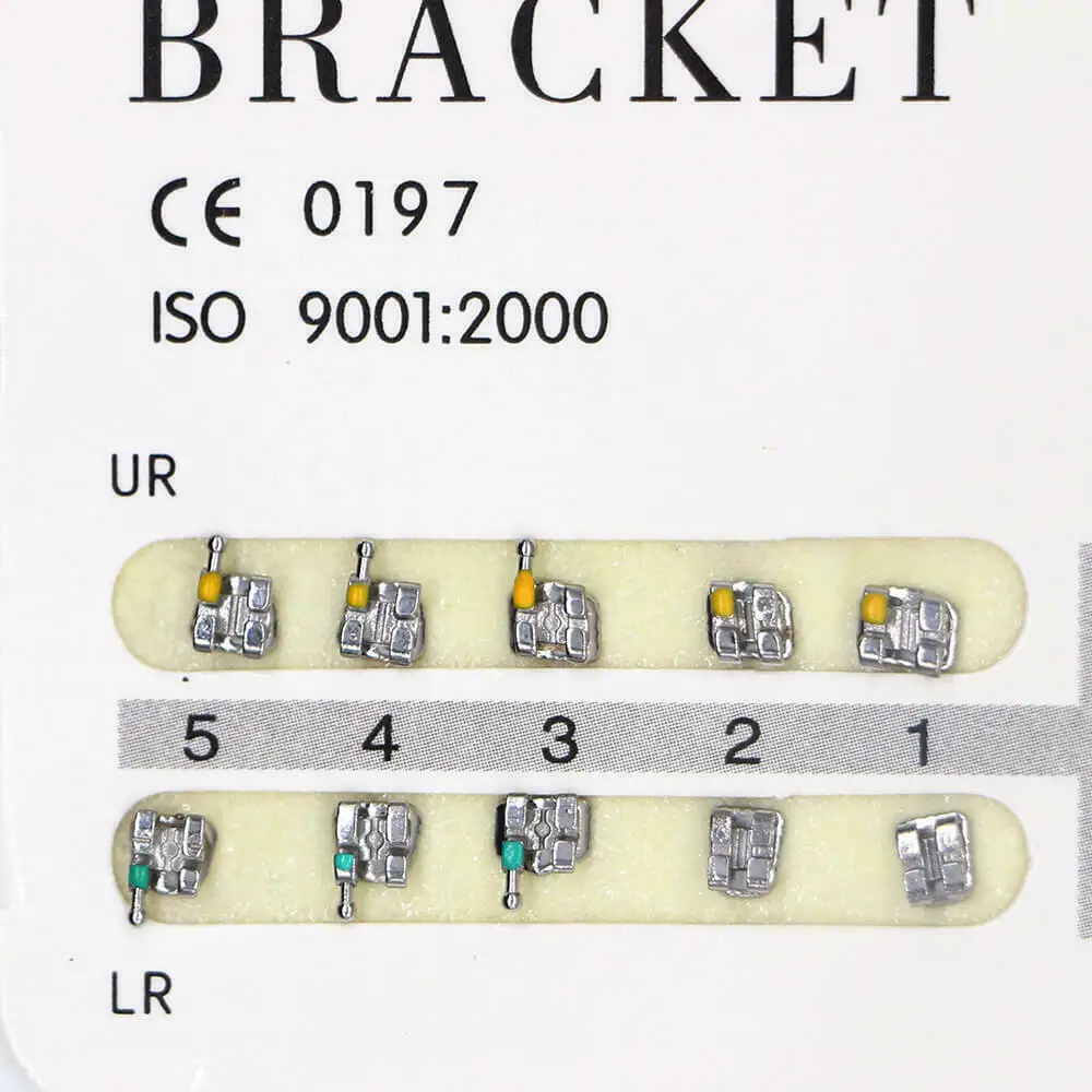 1 paket diş ortodontik parantez MBT Roth Mini standart 022 018 yuvası kanca 3 345 diş hekimi diş diş telleri diş hekimliği düzeltme