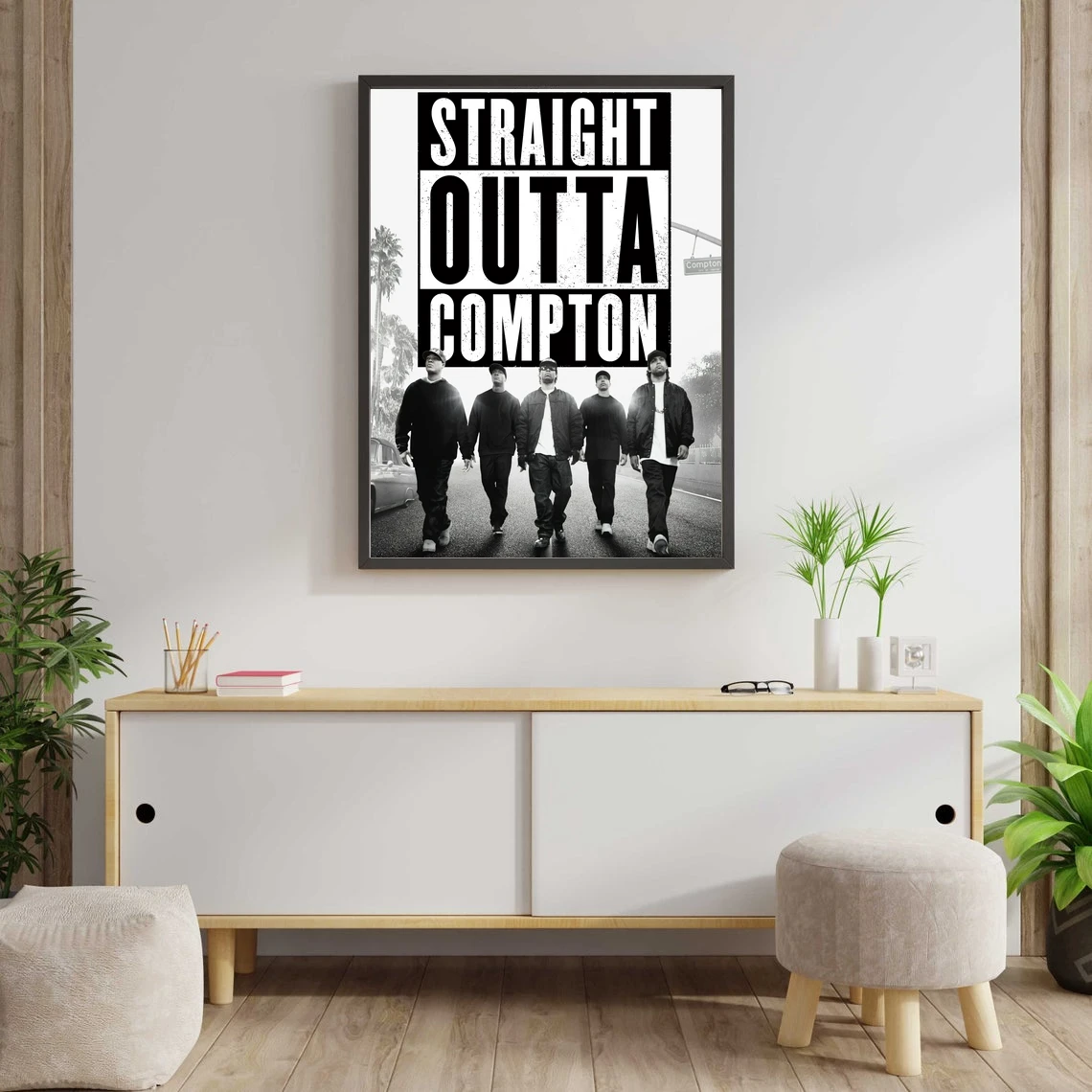 Straight Outta Compton Movie Poster Home Wall Painting Decoration (No Frame)