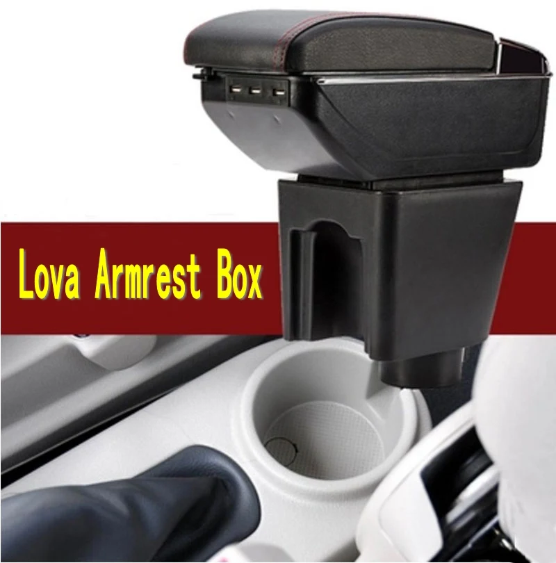 For Chevrolet Aveo T200 / T250 Armrest Box Center Console Storage Cup Arm Rest