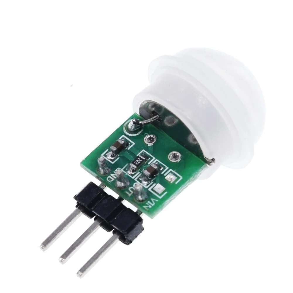 1pc Mini IR Pyroelektrische Infrarot PIR Motion Menschlichen Sensor Automatische Detektor Modul AM312 Sensor DC 2,7 zu 12V moudle Bord