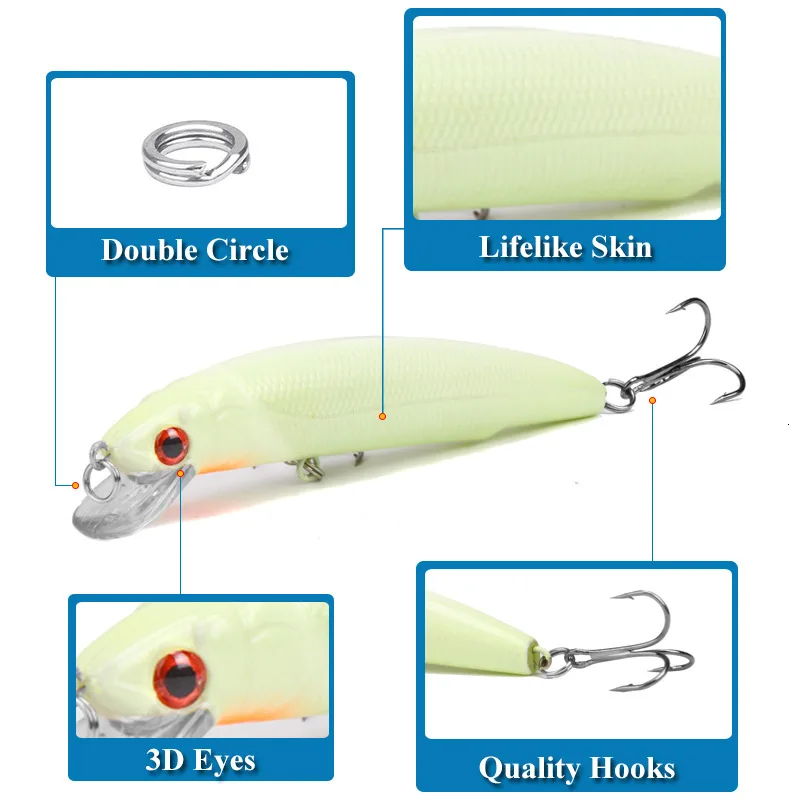 Samolla Minnow – Señuelo minnow para pesca de depredadores - imagen 3