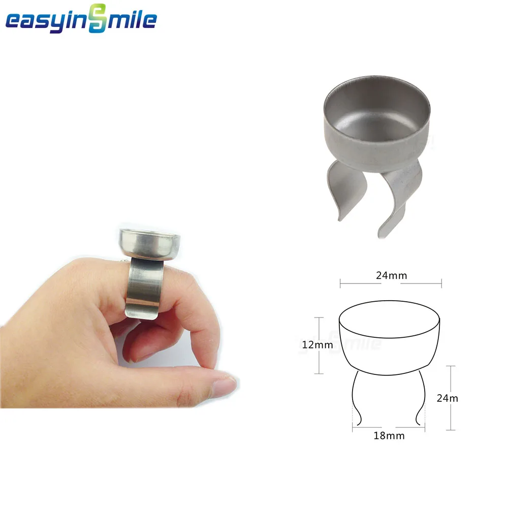 Easyinsmile Dental Mischen Finger Prophy Ring Dappen Dish Handliche Tasse Autoklaven x 1