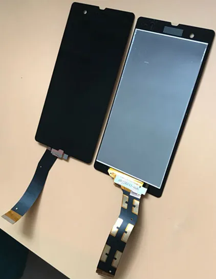 Para sony xperia z l36h display lcd tela de toque digitador assembléia para sony xperia c6603 c6602 c6616 c6606 z tela lcd
