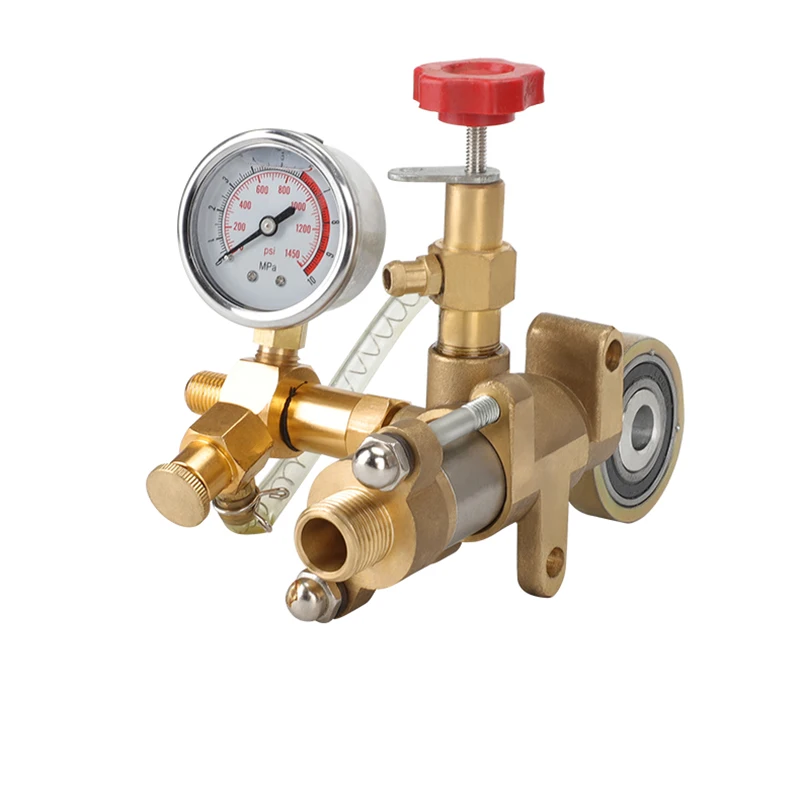 

DSY-60 portable electric pressure test pump pressure gauge with pump head