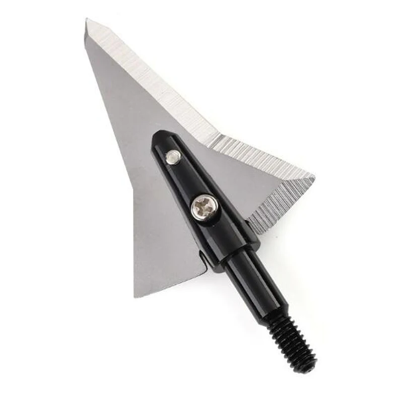 3/6/12pcs Archery 125 Grain Blade Broadhead Hunting Arrow Head Point Tips Hunting Shooting