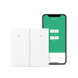 BroadLink LC1 UK No Neutral Wire Wi-Fi Smart Light Switch, Works with Alexa, Google Home and IFTTT, S3 Hub Required