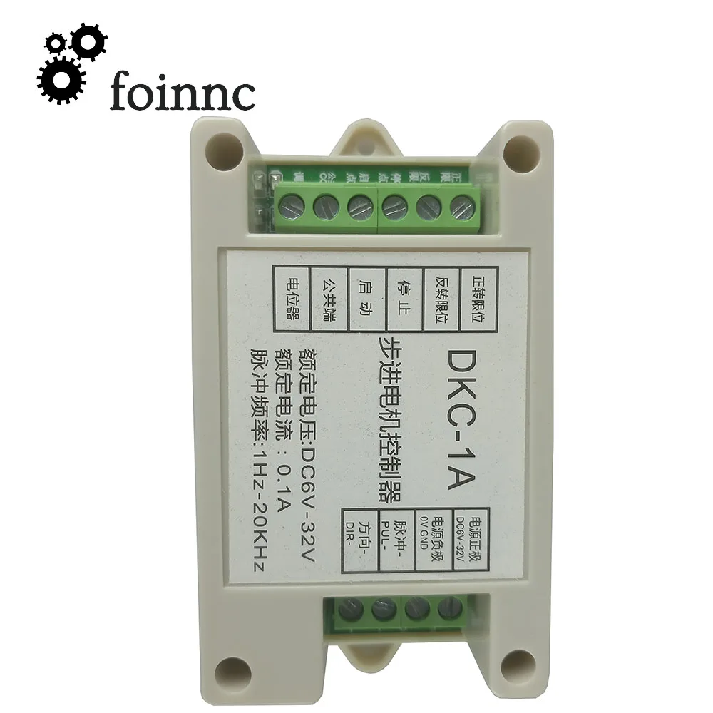 Stepper motor controller DKC-1A 1-20kHz pulse frequency adjusts speed by potentiometer for stepper motor drive