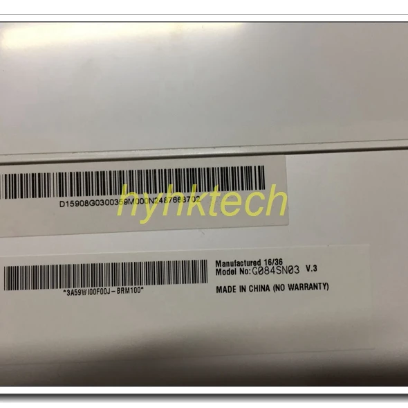 Écran LCD industriel de 8.4 pouces G084SN03 V3 G084SN03 V.3, neuf & A +, en stock, testé avant l'expédition