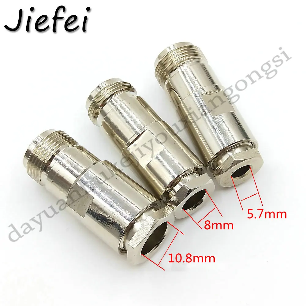 10-20Pcs N Female PL259 Plug Clamp For RG8 RG165 RG213 LMR400 / LMR195 RG58 RG400 RG142 / RG5 RG6 LMR300 Cable Rf Connector