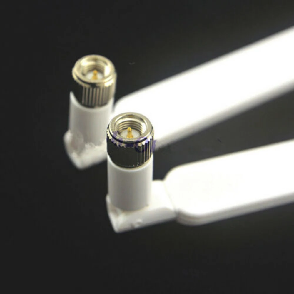 ใหม่1PC 5dBi SMA ชาย4G LTE Router เสาอากาศสำหรับ Huawei B315 B310 B525 SMA D-Type สีขาว