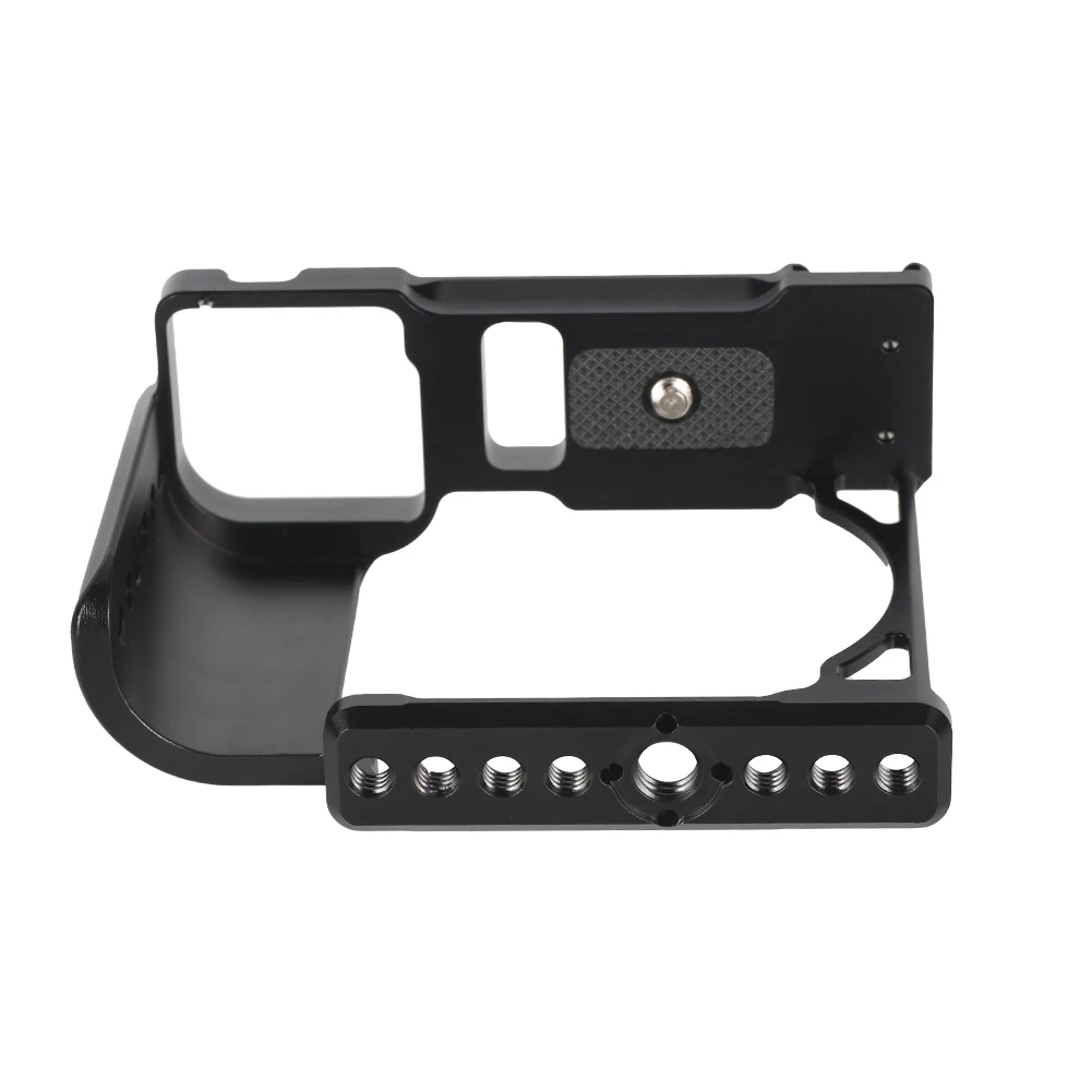 Klatka operatorska Niceyrig z uchwytem, wbudowana płyta szybkiego montażu Arca, zestaw klatki operatorskiej do Sony ZV-E10