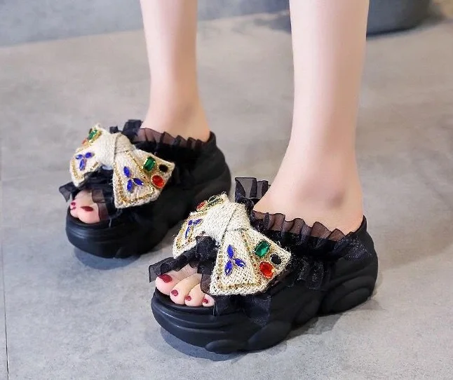 Fashion 2021 New Summer Women\'s Sandals Peep-Toe Shoes Woman High-Heeled Platfroms Casual Wedges For Women High Heels Shoes