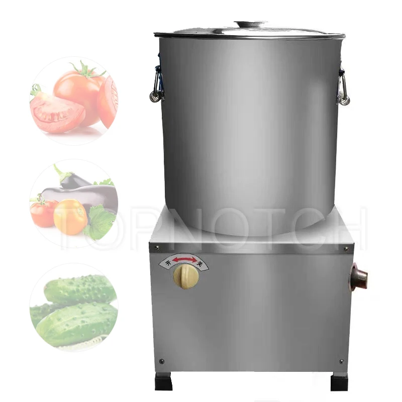 Vegetable Spin Dryer Food Dehydrator Electric Commercial Cabbage Spin Dryer Water Shaker Vegetable Stuffing Squeezer