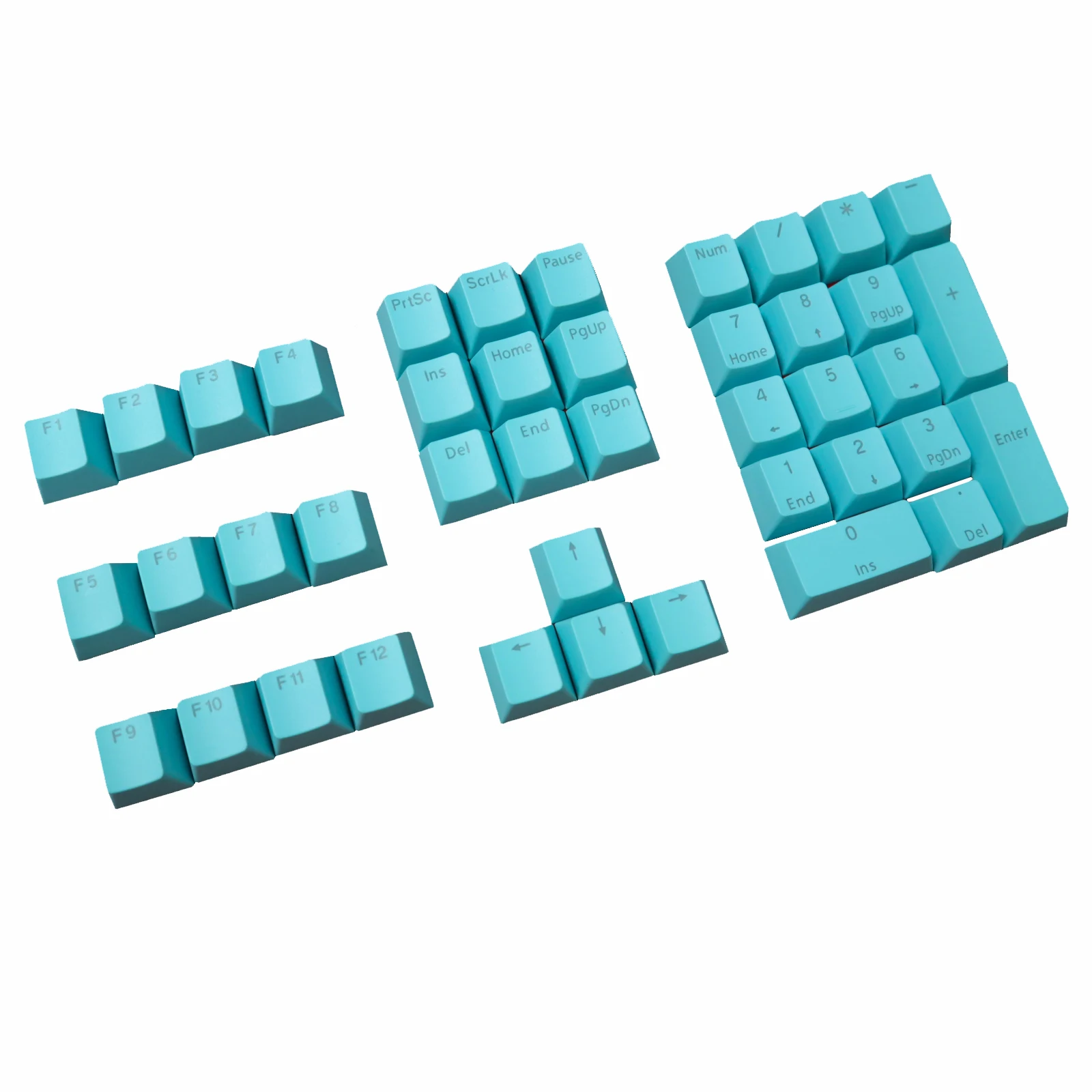 Diy pbt keycaps kit para cherry switch teclado mecânico, confortável