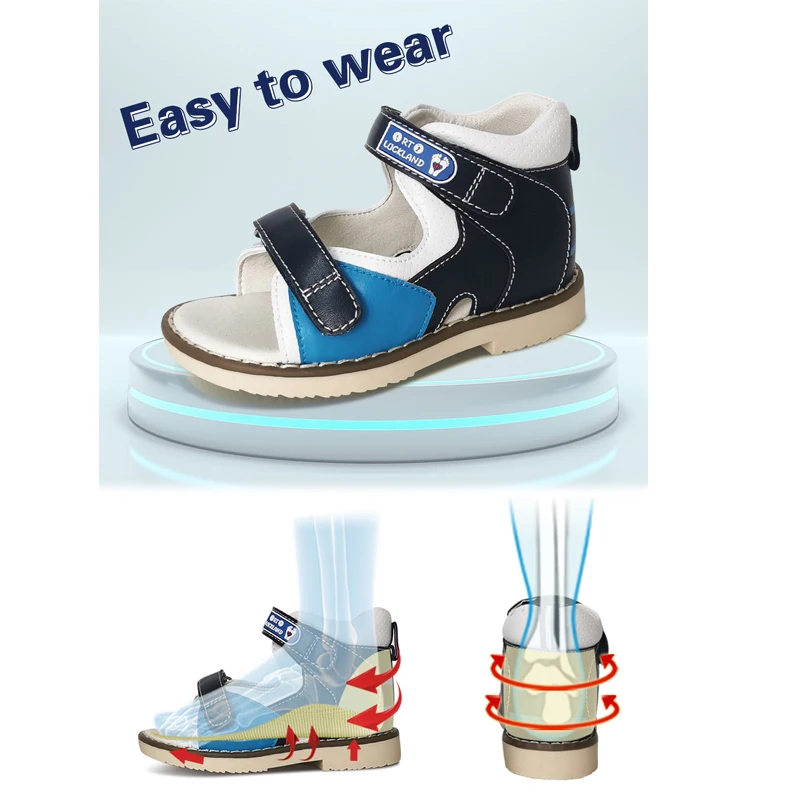 Children Girls Shoes Babies Boy Summer Flatfeet Sandals Kids Orthopedic Princess Footwear Small Sizes1 To 6Years Age