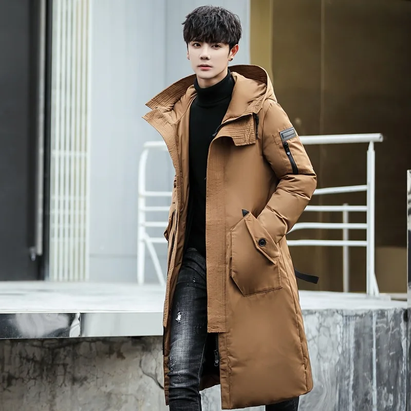 2021 Tieners Nieuwe Winter Mannen Donsjack Mannelijke Down Jas Dikke Warme Man Jas Merk Mannen Puffer Jas warm Parka Moncler