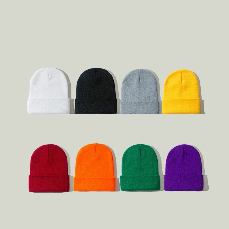 autumn winter Knitted Cap hat women men Beanie hat Soft Warm knitted hat beanie Men Women Skullies Beanies Cap