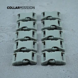 Retailing plastic adjustable buckle for backpack strap bag belt pet collar webbing outdoor camp DIY accessory 20mm gray CK20SJ09