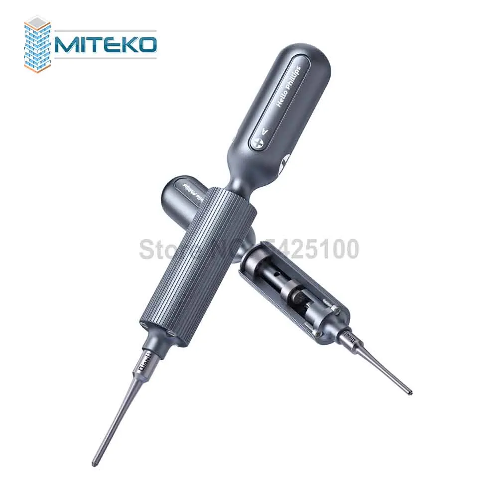 QIANLI-3D Super Gripping Precision Screwdriver, Dual Bearing Repair Tool for Phone, Hello Phillips