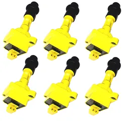 6 pcs Performance ignition coils coil pack for Supra 90919-02205 1JZ 2JZ GE GTE CHASER CRESTA MARK II TOURER V JZX81 JZX90