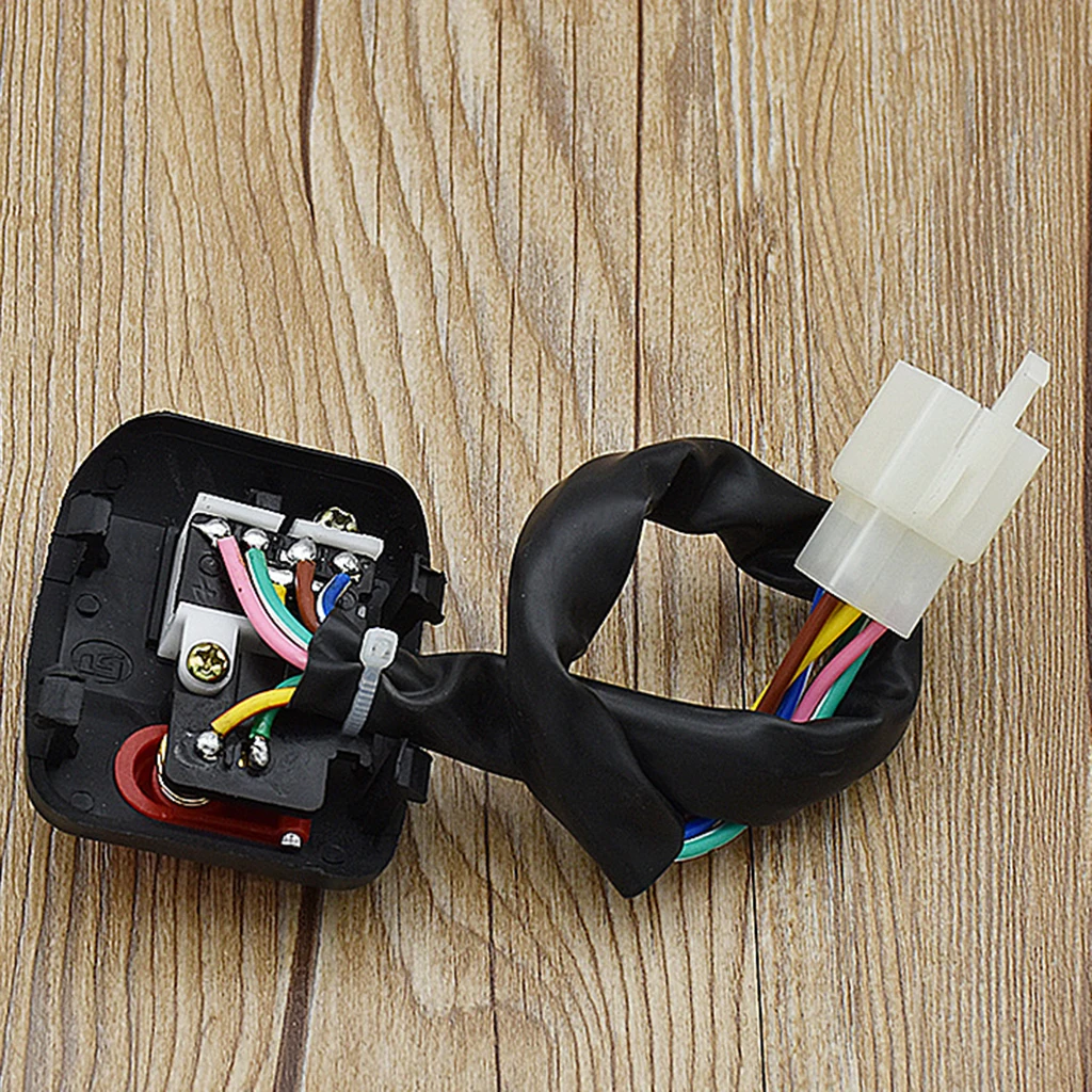 Motorcycle Handlebar Switches Horn Button Turn Signal ON/OFF Button Light Controller Switch for Yamaha Electric Bike Scooters