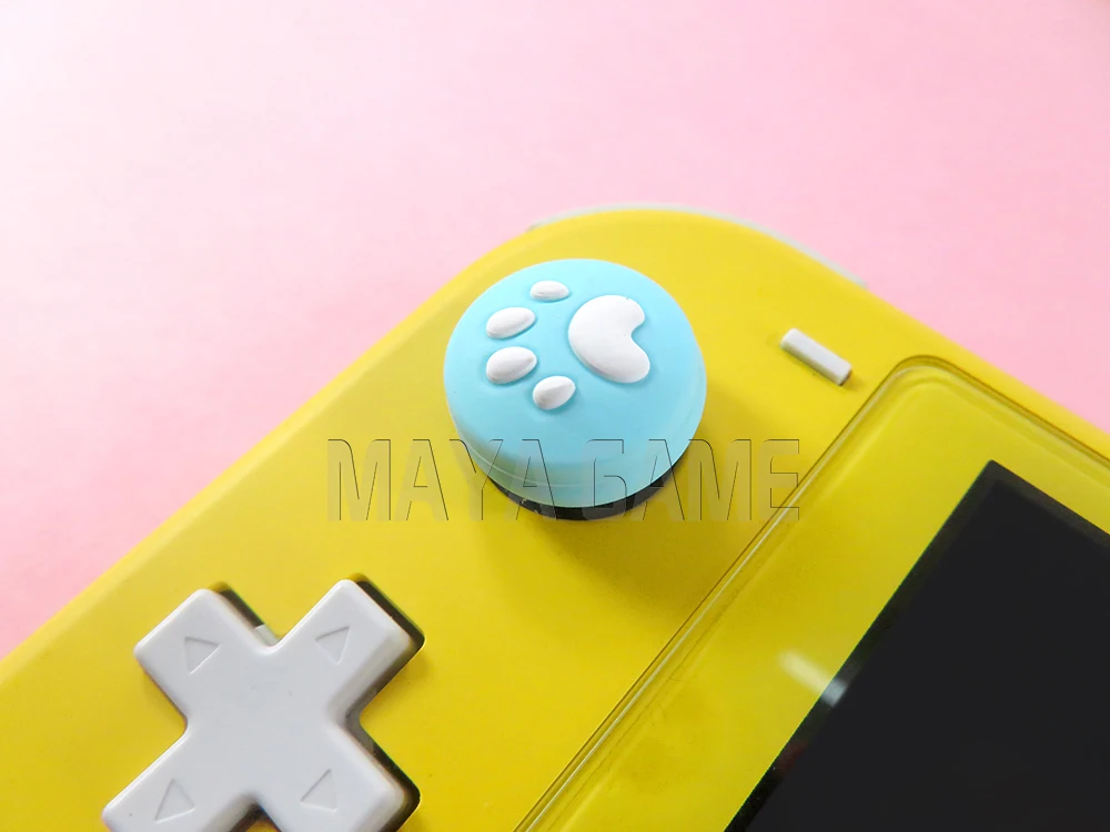 100 pièces Joystick Caps Coloré Silicone Analogique Grip Thumbstick bouton couverture pour Nintendo Switch NS Nintend Lite Joy-Con Cat