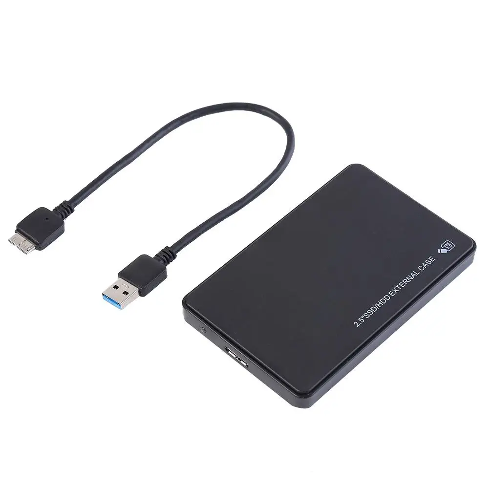 2.5 inch USB3.0 Hard Disk Box Enclosure 5Gbps SATA HDD SSD Mobile External Case for Notebook Desktop PC