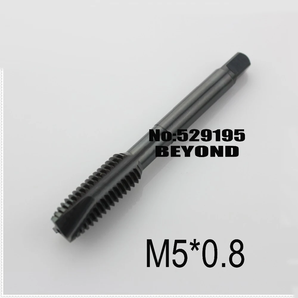 10pcs M5*0.8 T1022 Drill Korea Through-hole Machining Suitable for Alloy Steel and Carbon steel Excellent Chip CNC Tools Milling