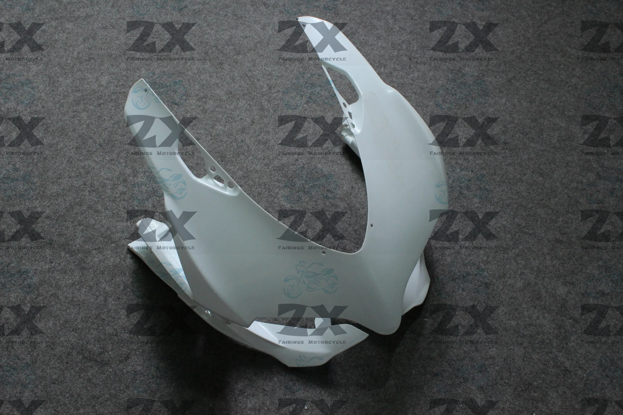 unpainted Motorcycle ABS Injection Fairings Upper Front Head Fairing Cowl Nose  For  1199 899 Panigale 2012-2014 2013