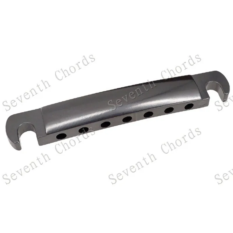 EIN Set 7 Saiten Brücke Und Saitenhalter Für E-gitarre Chrom Und Schwarz Für Wählen Musical Instrument Zubehör Teile – Detail 19