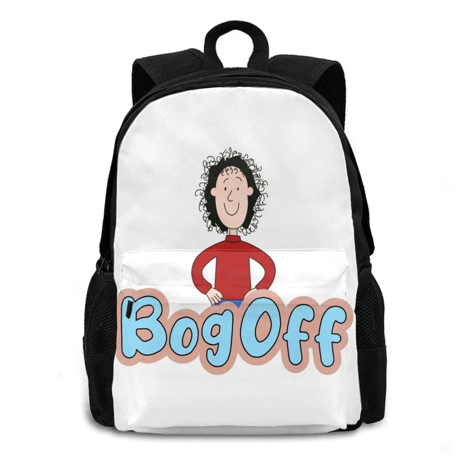 Tracy Beaker Backpack For Student School Laptop Travel Bag Tracy Beaker Cbbc Kids Tv Show 90s Childrens British Dumping Ground