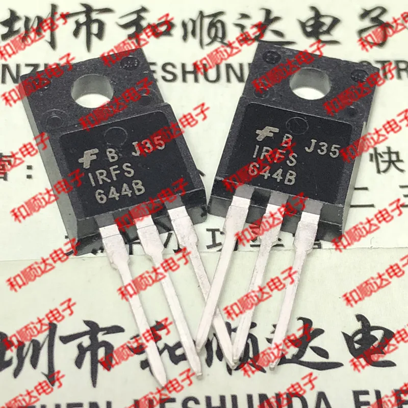 10ชิ้น/ล็อต IRFS644B จุดใหม่ TO-220F 250V 14A