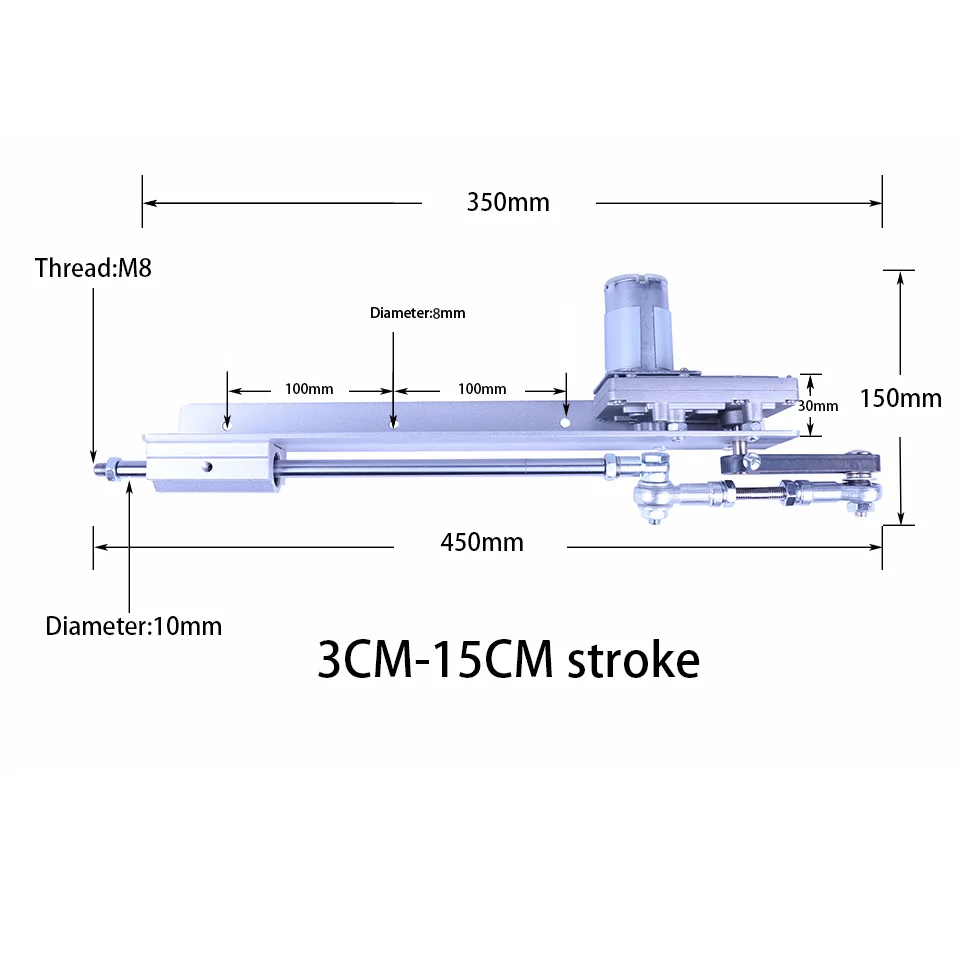 FREDORCH DIY Sex machine  With  Speed Regulation Adapter  Adjustable Reciprocating Linear Machine DIY love machine for women