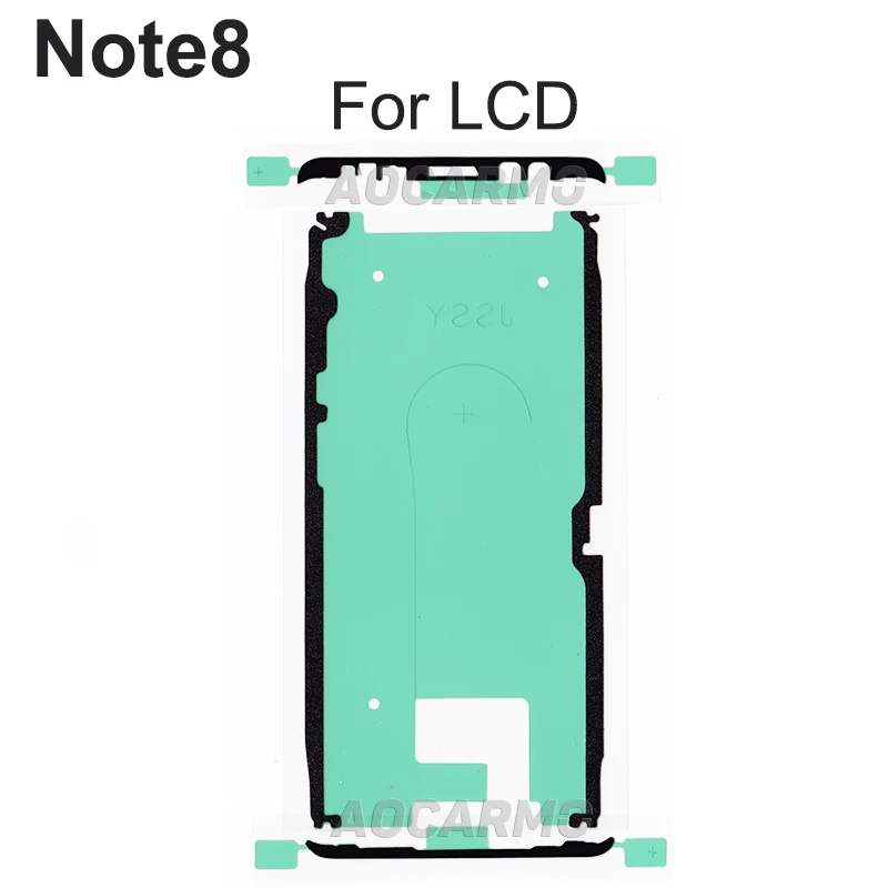 For Samsung Galaxy Note 8 Note8 SM-N9500 Full Set Adhesive Tape LCD Screen Back Battery Cover Frame Camera Lens Sticker Glue