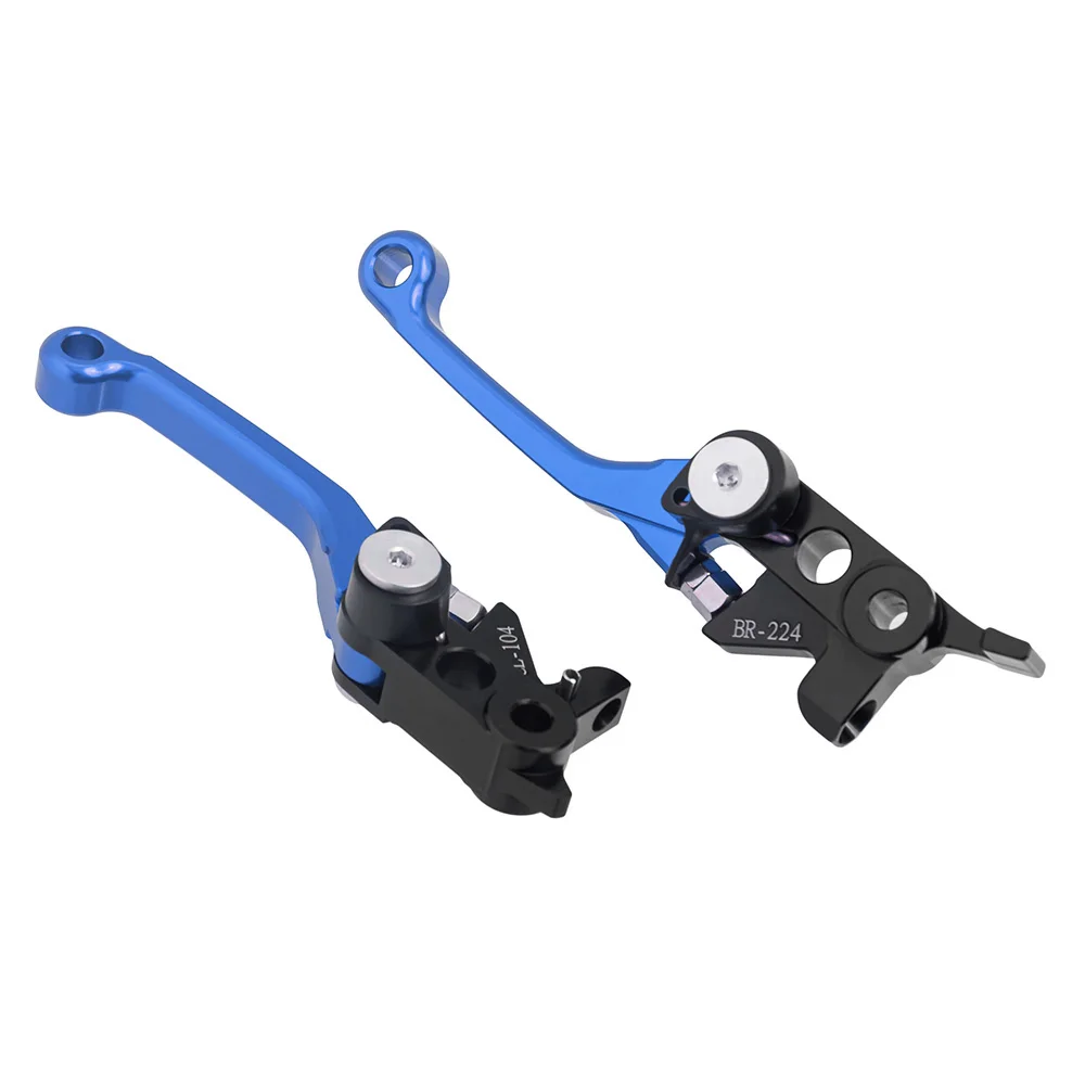 Motorcycle Lever Set 3 Finger Pivot Brake & Clutch Handles Motocross for Husqvarna TE250I/TE300I 2019-2021