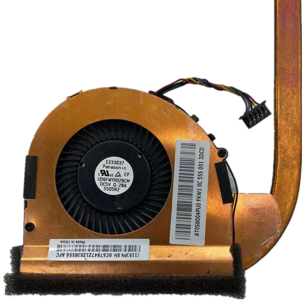 Ventilador de refrigeración para CPU, disipador térmico radiador enfriador para Lenovo Thinkpad T440S T450S, gráficos integrados FRU:04X0445